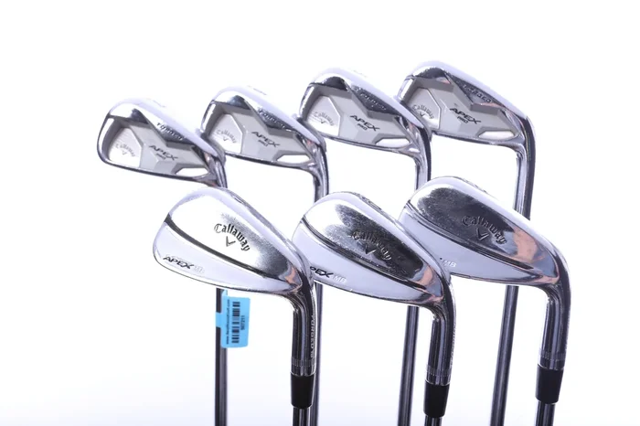 Used Callaway Apex Pro 19 / Apex MB 18 Combo Iron Set – Right-Handed – 4-PW – Extra Stiff Flex
