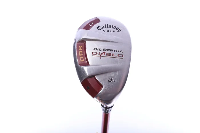 Used Callaway Big Bertha Diablo 3H Hybrid – Right-Handed – 21 Degrees – Regular Flex