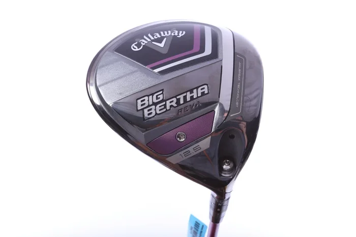 Used Callaway Big Bertha REVA 23 Driver – 12.5 Degrees – Ladies Flex Acer Velocity Pink – Right-Handed
