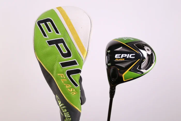 Used Callaway Epic Flash Driver – Left-Handed – 9 Degrees – Extra Stiff Flex