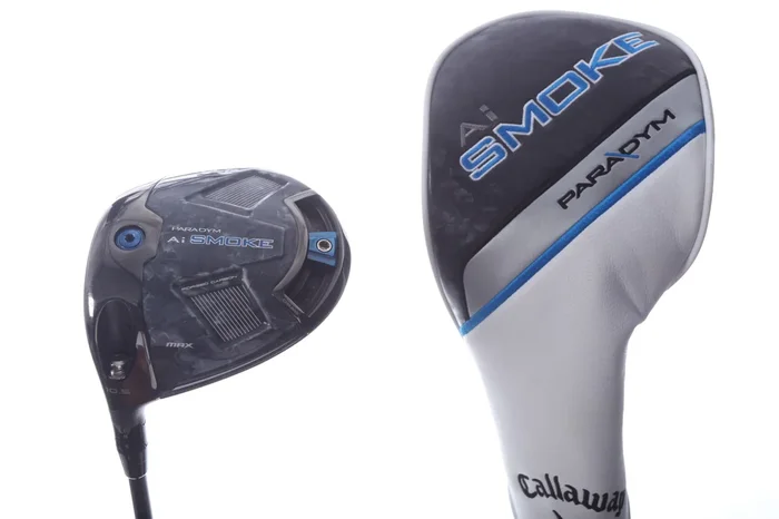 Used Callaway Paradym Ai Smoke MAX Driver – 10.5 Degrees – Regular Flex Fujikura Tensei AV Series Blue – Left-Handed