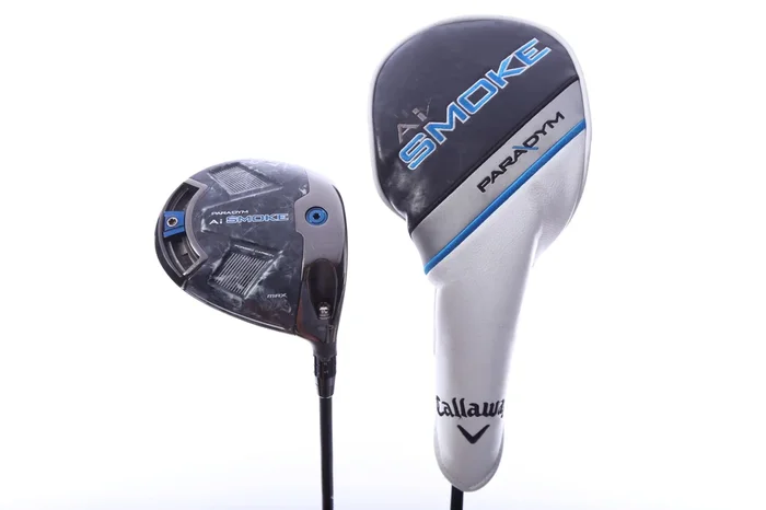 Used Callaway Paradym Ai Smoke MAX Driver – 9 Degrees – Seniors Flex Project X Cypher – Right-Handed