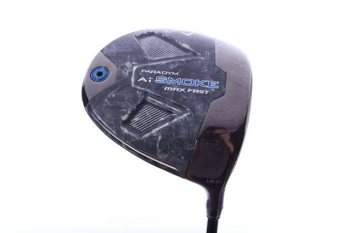 Used Callaway Paradym Ai Smoke MAX Fast Driver – 12 Degrees – Seniors Flex Mitsubishi Chemical Tensei Blue Callaway – Right-Handed