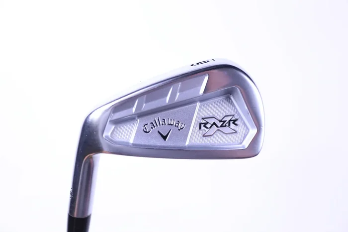 Used Callaway RAZR X Forged Single 6-Iron – Left-Handed – Regular Flex