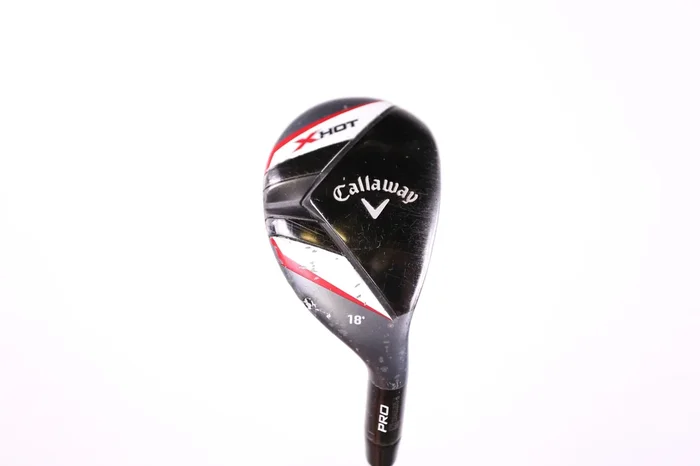 Used Callaway X Hot 3H Hybrid – Right-Handed – 18 Degrees – Stiff Flex