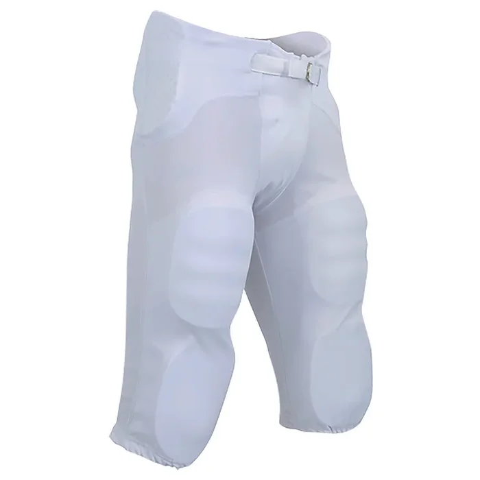 Used Champro Men’s Safety Practice Football Pants with Built-In Pads-X-Large-White