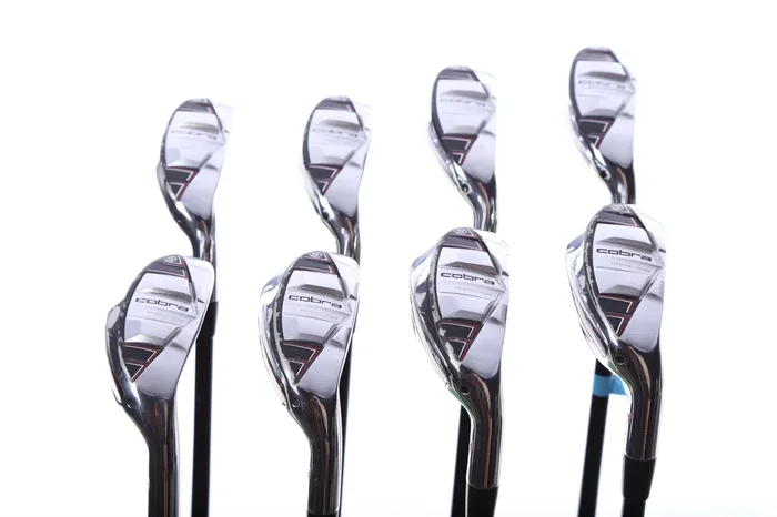 Used Cobra 2023 T-Rail 3 Iron Set – Right-Handed – 4-PW, GW – Regular Flex