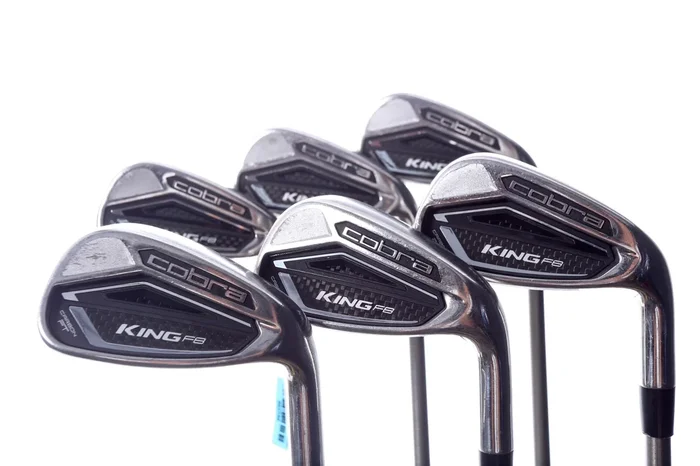 Used Cobra King F8 Iron Set – Right-Handed – 5-PW – Stiff Flex
