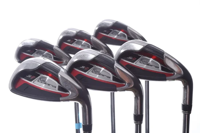 Used Cobra S9 Iron Set – Right-Handed – 5-PW – Regular Flex
