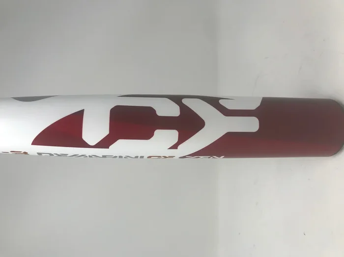 Used DeMarini CBC-18 33/30 CF Zen BBCOR Baseball Bat 2 5/8″ White/Red/Bronze