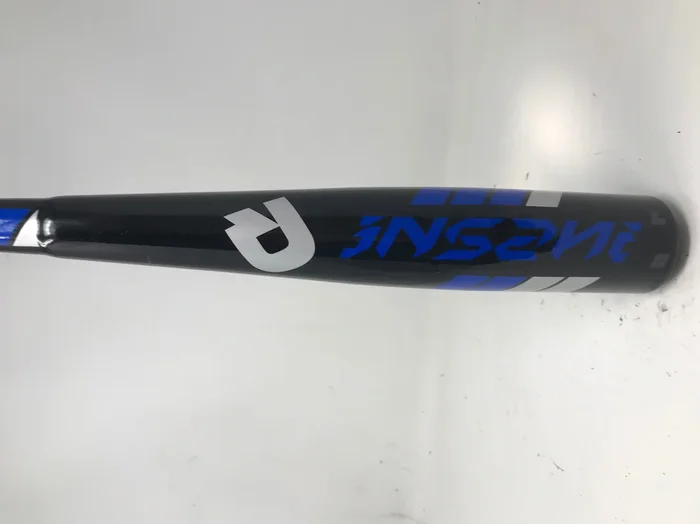 Used Demo DeMarini Insane INC16 31/28 BBCOR Adult Baseball Bat 2 5/8″ Black/Blue
