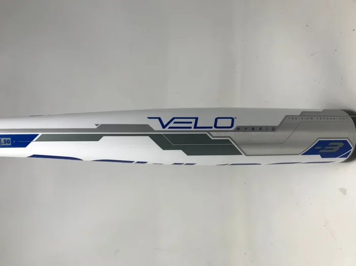 Used Demo Rawlings BB8V3 34/31 Velo Hybrid BBCOR Baseball Bat 2018 Wht 2 5/8″