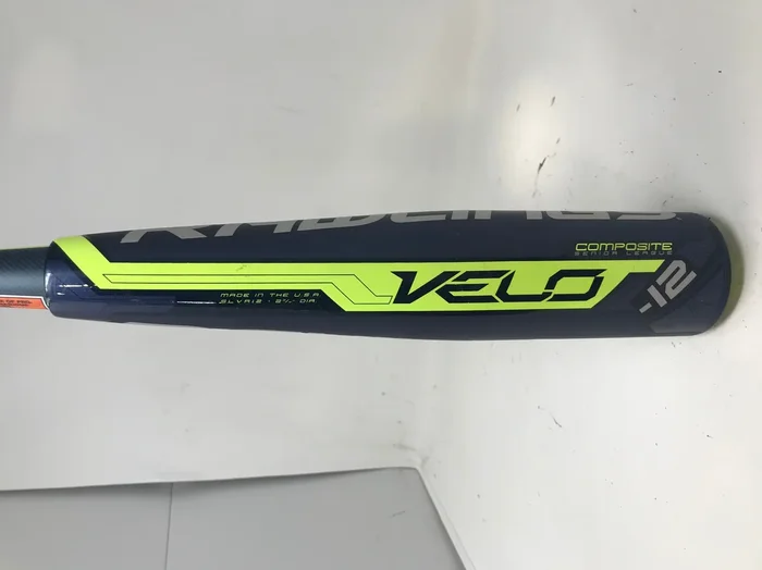 Used Demo Rawlings Velo 28/16 SLVR12 Senior League Baseball Bat Gray Comp