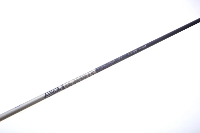 Used Graphite Design Tour AD HY Hybrid Shaft Stiff Flex Graphite – 39 in – TaylorMade Adapter