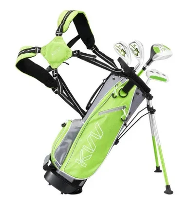 Used! KVV 4 Club Kids Golf Set for Ages 5-7 (44-52 inches) Green