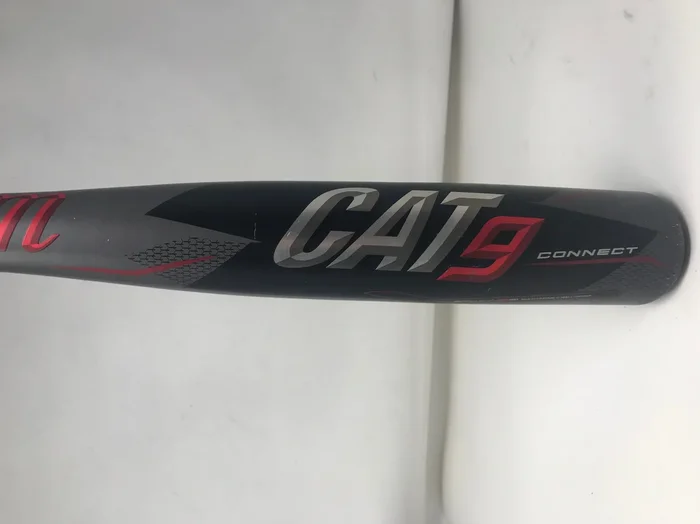 Used Marucci CAT9 Connect -5 USSSA Baseball Bat 31/26 Black/Red