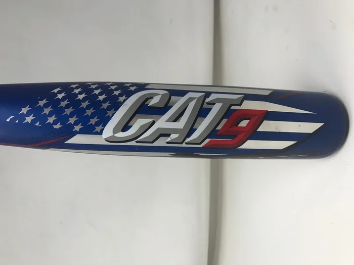 Used Marucci CAT9 USSSA Senior League Baseball Bat, 2 3/4″ 30/20 Blue/Red
