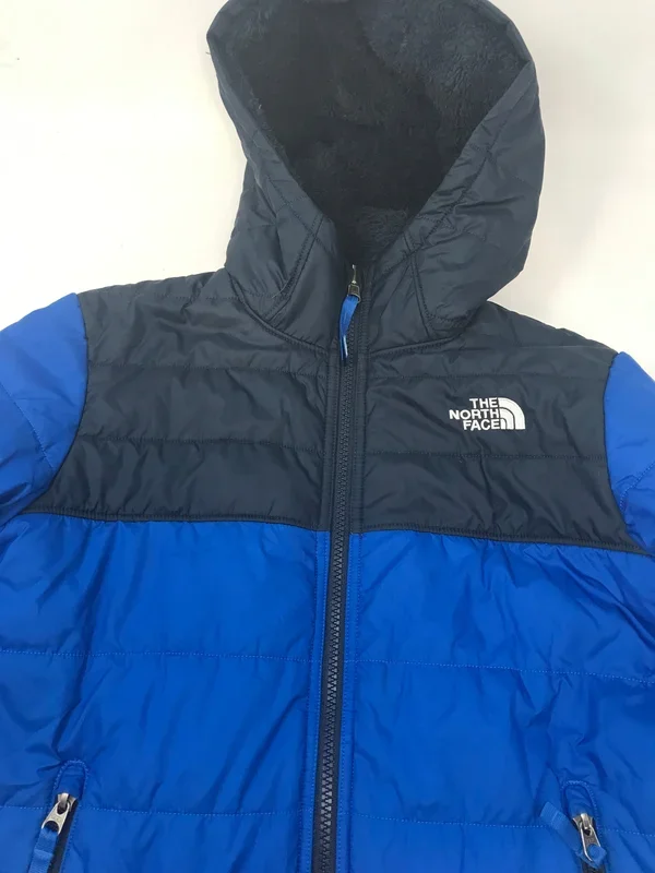 Used North Face Boy’s Reversible Mount Chimborazo Jacket Blue/Black Medium 10/12