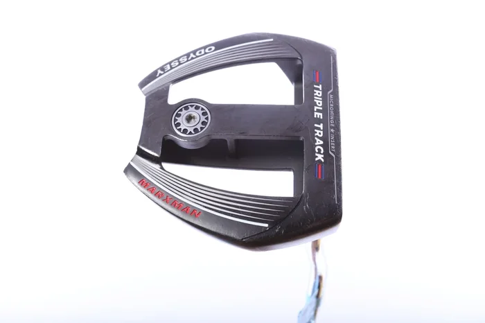Used Odyssey Triple Track Marxman Putter – Right-Handed – 34 in – Mallet