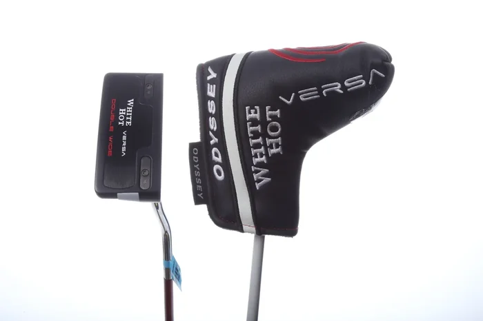 Used Odyssey White Hot Versa Double Wide DB Putter – Right-Handed – 35 in – Blade