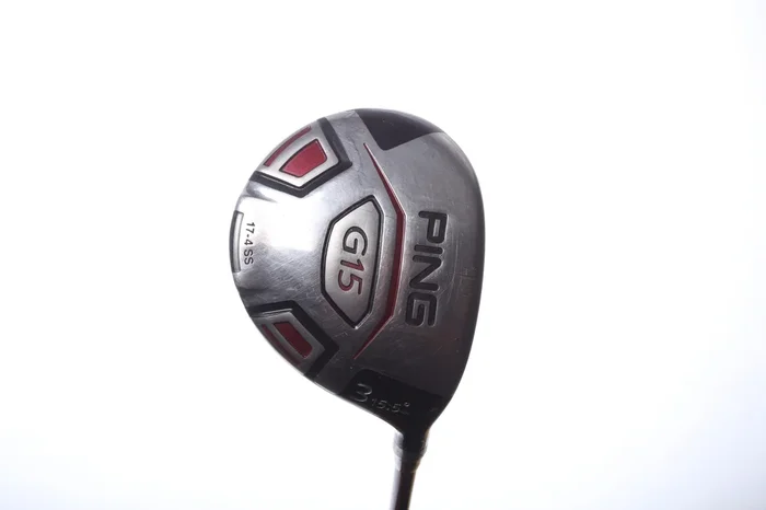 Used Ping G15 3-Wood – Right-Handed – 15 Degrees – Regular Flex
