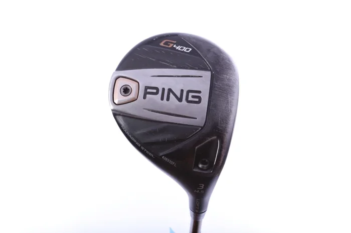 Used Ping G400 3-Wood – Right-Handed – 14.5 Degrees – Regular Flex
