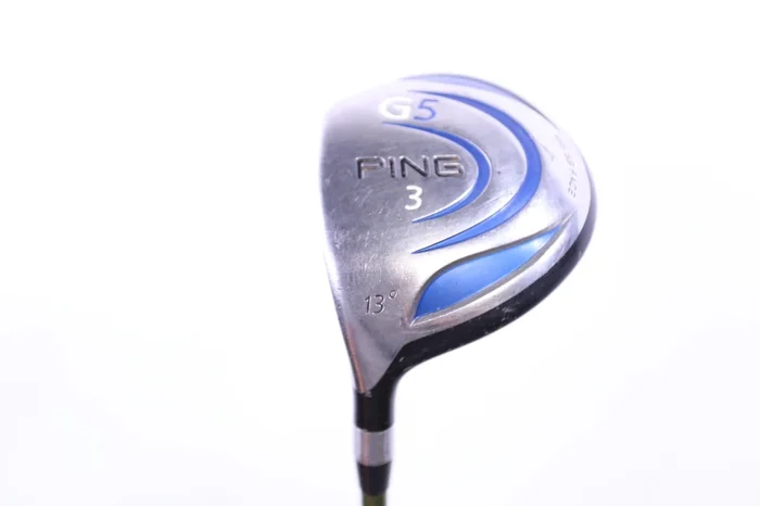 Used Ping G5 3-Wood – Left-Handed – 13 Degrees – Stiff Flex