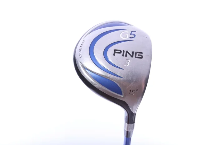 Used Ping G5 3-Wood – Right-Handed – 15 Degrees – Stiff Flex