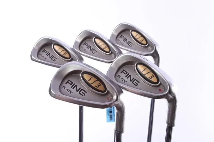 Used Ping i3 Blade Iron Set – Right-Handed – 6-PW – Stiff Flex