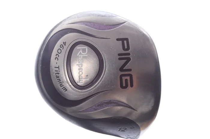 Used Ping Rhapsody Driver – 12 Degrees – Ladies Flex Ping ULT 129 – Right-Handed