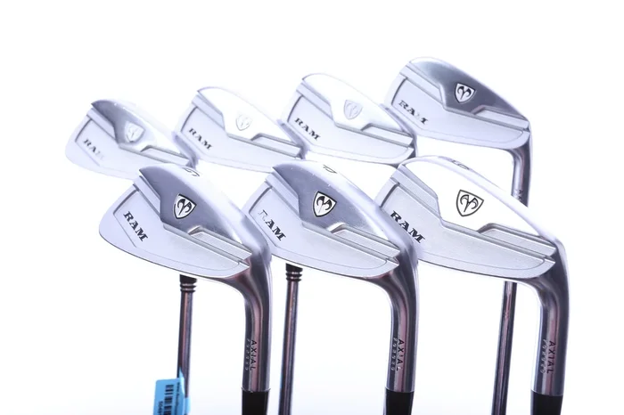 Used Ram 2024 Axial Forged Iron Set – Right-Handed – 5-PW, GW – Regular Flex