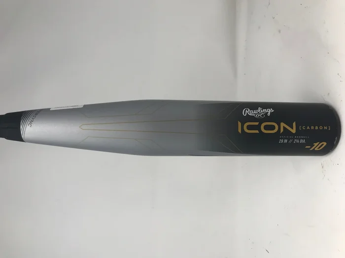 Used Rawlings 2024 ICON Baseball Bat USA -10 Drop 2 5/8″ Barrel Composite 30/20