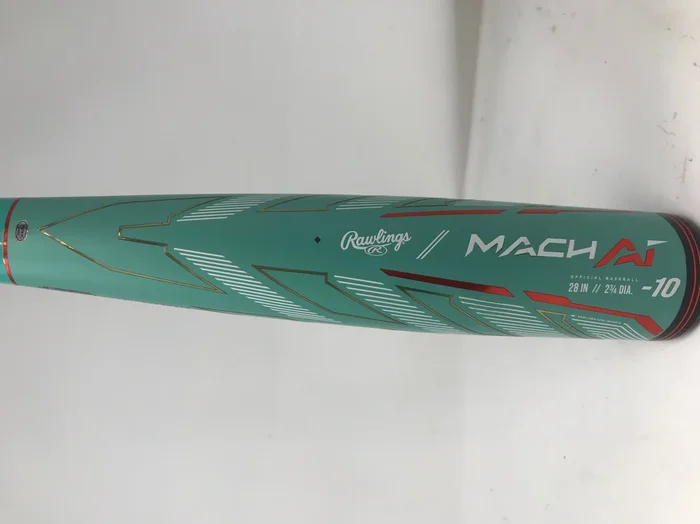 Used Rawlings Mach AI USSSA Baseball Bat 2 3/4″ 28/18 Barrel Mint/Black