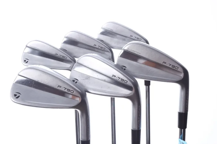 Used TaylorMade 2023 P790 Iron Set – Right-Handed – 4-9 – Stiff Flex