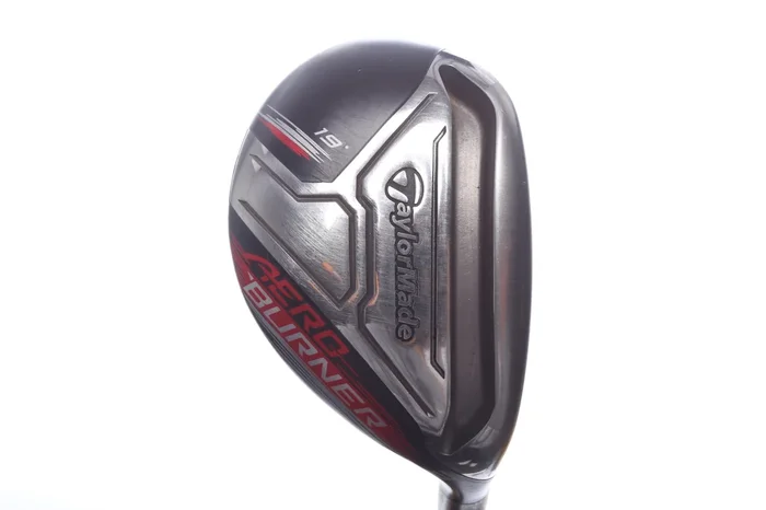 Used TaylorMade Aeroburner Black 3H Hybrid – Right-Handed – 19 Degrees – Stiff Flex