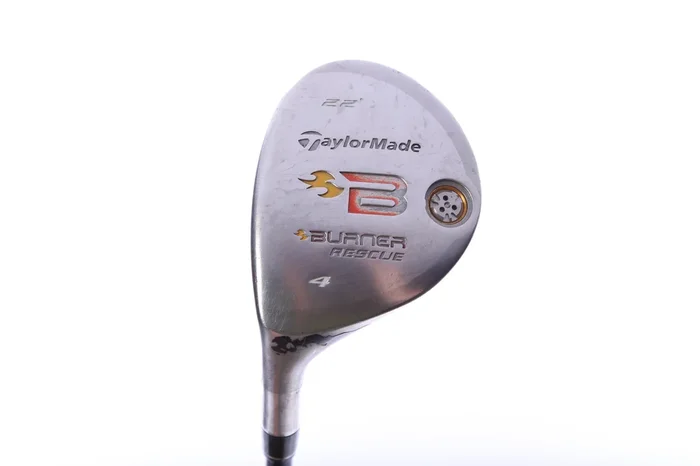 Used TaylorMade Burner Rescue 4H Hybrid – Left-Handed – 22 Degrees – Regular Flex