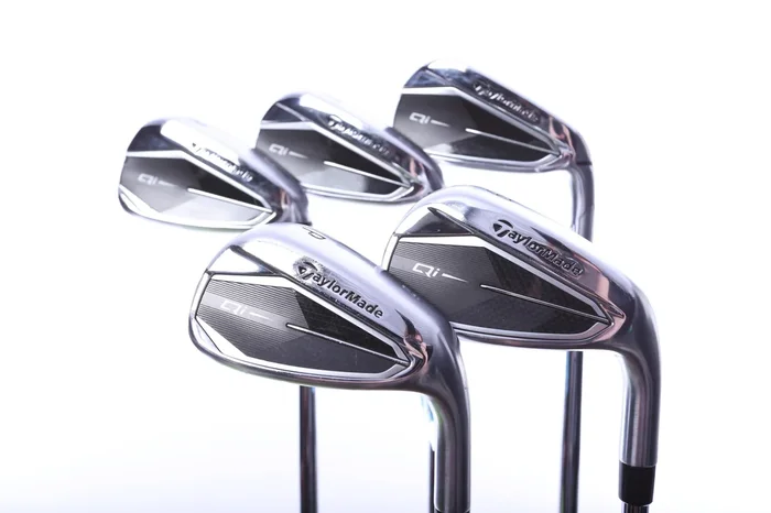 Used TaylorMade Qi Iron Set – Right-Handed – 6-PW – Extra Stiff Flex
