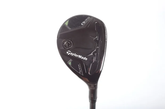 Used TaylorMade Qi35 MAX Rescue 3H Hybrid – Right-Handed – 20 Degrees – Stiff Flex