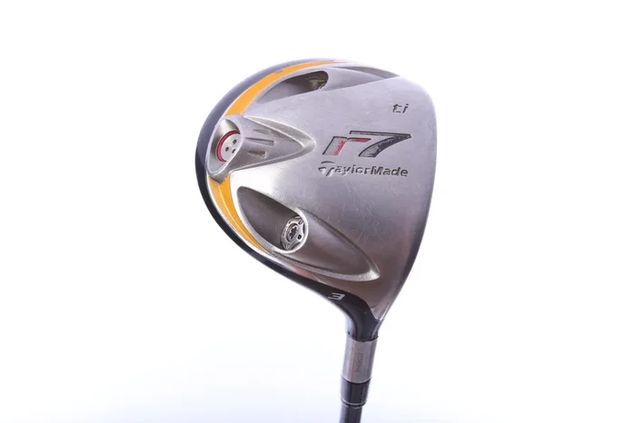 Used TaylorMade R7 Titanium 3-Wood – Right-Handed – 15 Degrees – Stiff Flex