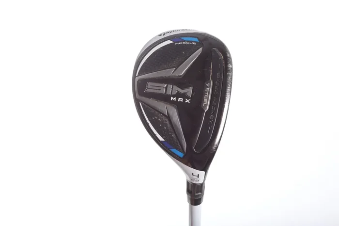 Used TaylorMade SIM MAX 4H Hybrid – Right-Handed – 22 Degrees – Ladies Flex