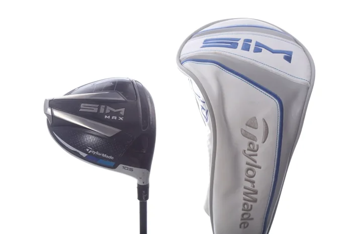 Used TaylorMade SIM MAX Driver – 10.5 Degrees – Regular Flex Fujikura Speeder 57 – Right-Handed