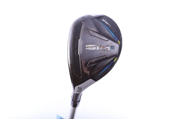 Used TaylorMade SIM2 MAX Rescue 5H Hybrid – Left-Handed – 25 Degrees – Ladies Flex