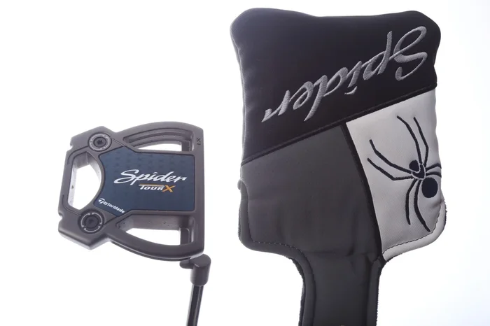 Used TaylorMade Spider Tour X Black L Neck Putter – Right-Handed – 36.5 in – Mallet