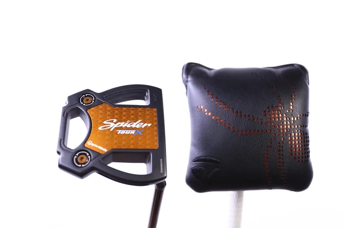 Used TaylorMade Spider Tour X Black Slant Putter – Right-Handed – 35 in – Mallet