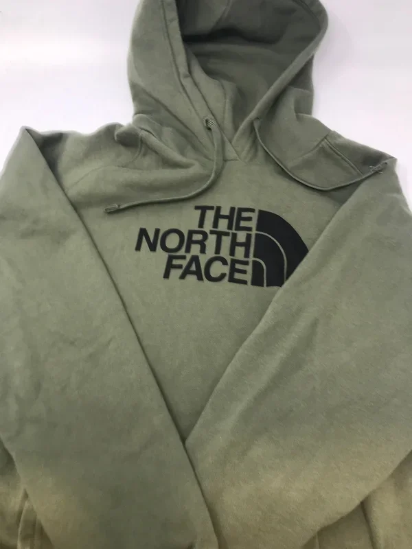 Used The North Face Women’s Half Dome Pullover Hoodie Green/Black Large