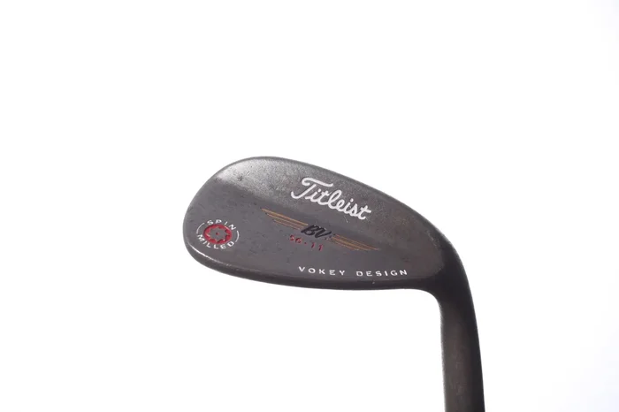 Used Titleist 2009 Vokey Spin Milled Oil Can Sand Wedge – Right-Handed – 56 Degrees – Wedge Flex