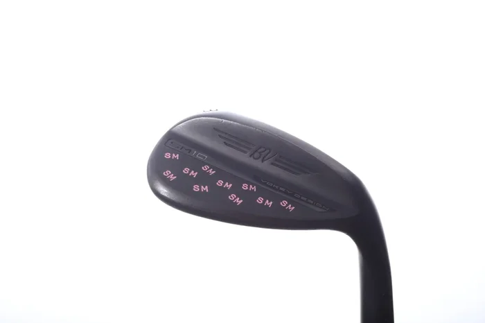 Used Titleist Vokey SM10 Jet Black Lob Wedge – Right-Handed – 58 Degrees – Stiff Flex