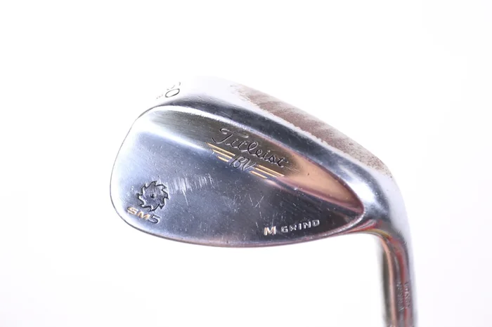 Used Titleist Vokey SM5 Gold Nickel Lob Wedge – Right-Handed – 60 Degrees – Stiff Flex
