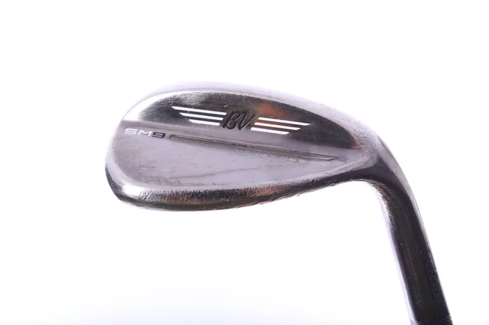 Used Titleist Vokey SM9 Brushed Steel Lob Wedge – Right-Handed – 60 Degrees – Regular Flex