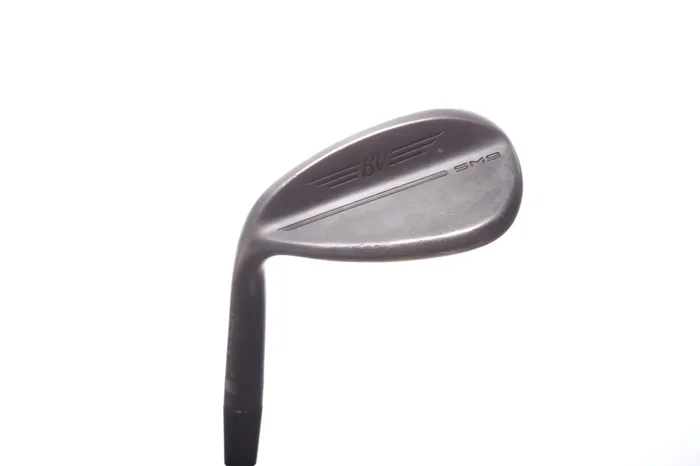 Used Titleist Vokey SM9 Jet Black Sand Wedge – Left-Handed – 54 Degrees – Wedge Flex